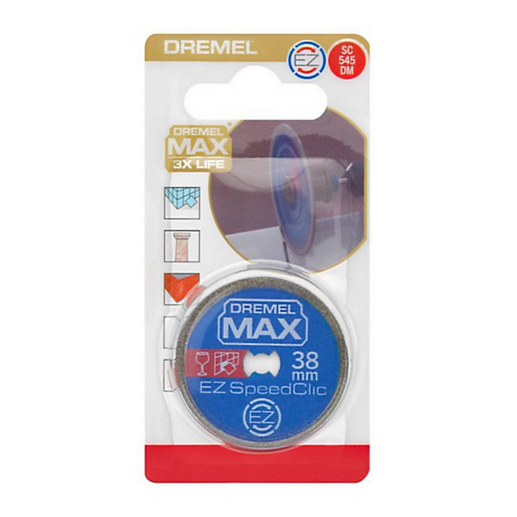 Disque à tronçonner diamanté Dremel S545 38 mm