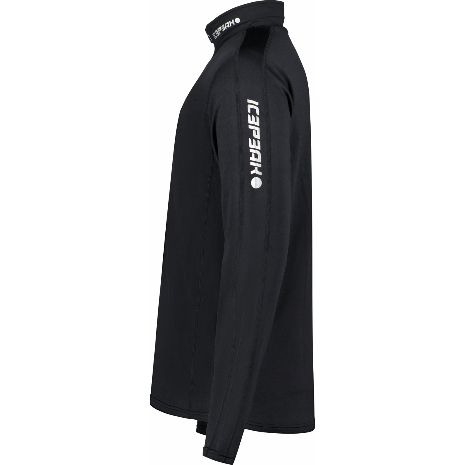 Icepeak Herren-Unterziehshirt 1/2 Zip Flemington L, schwarz