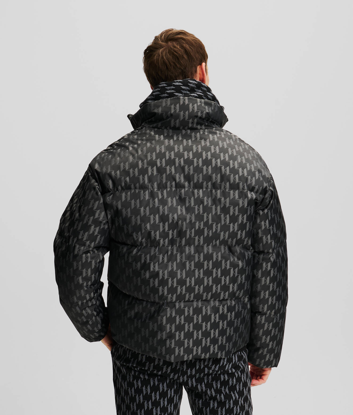 VESTE MATELASSÉE KL MONOGRAM