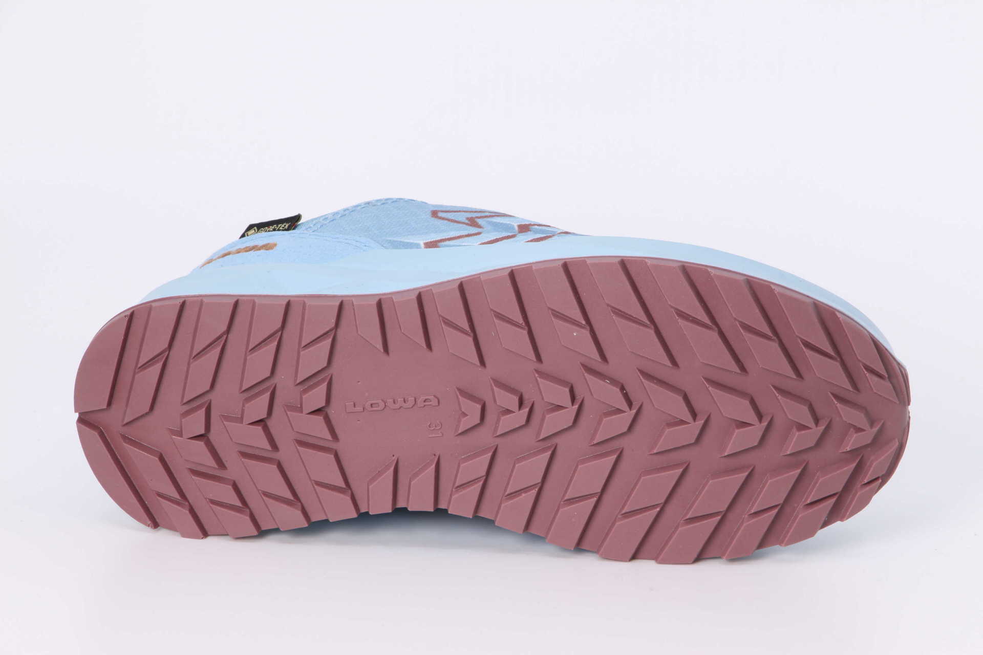 Lowa Ferrox GTX Lo Junior eisblau / altrosa