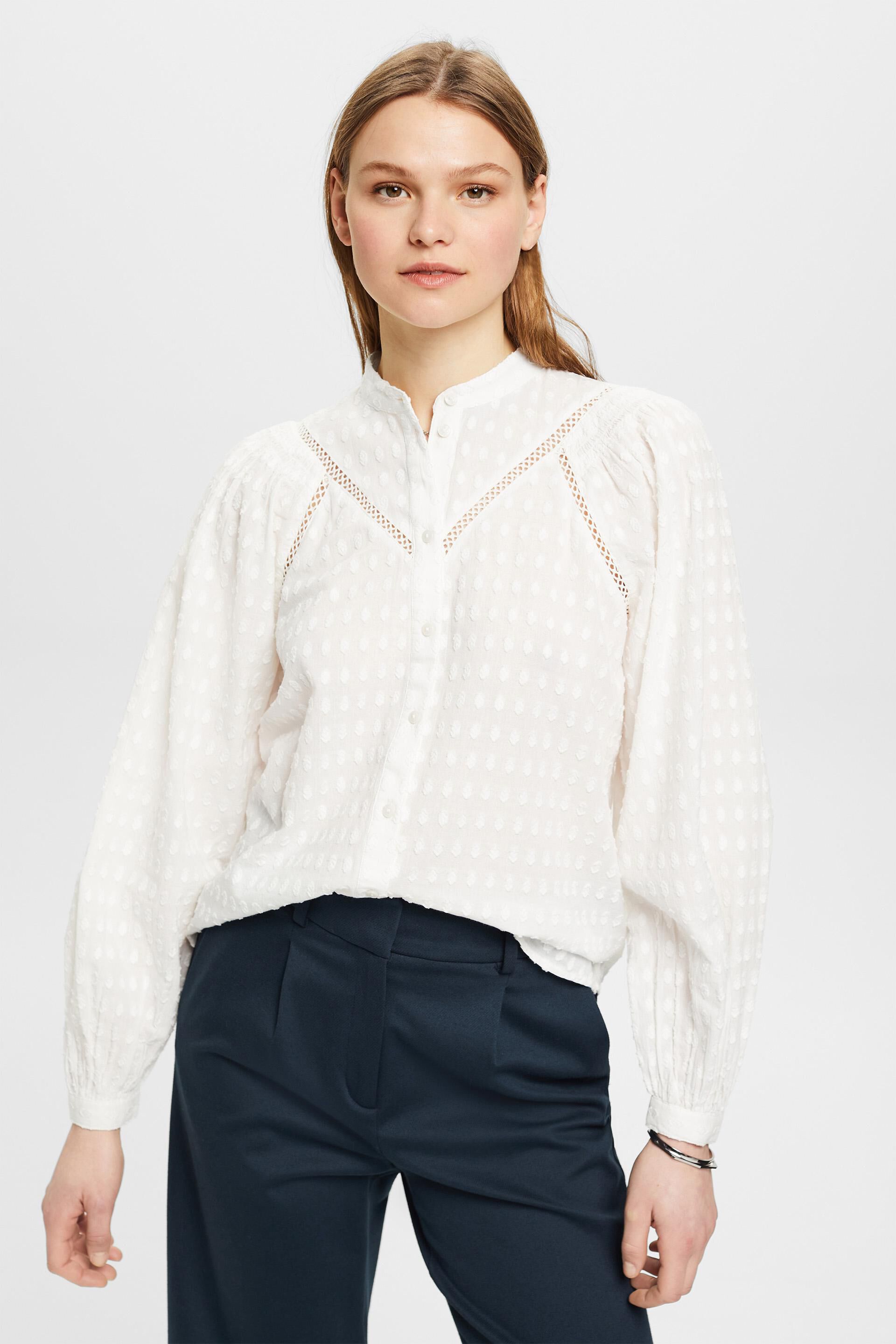 Blouse brodée