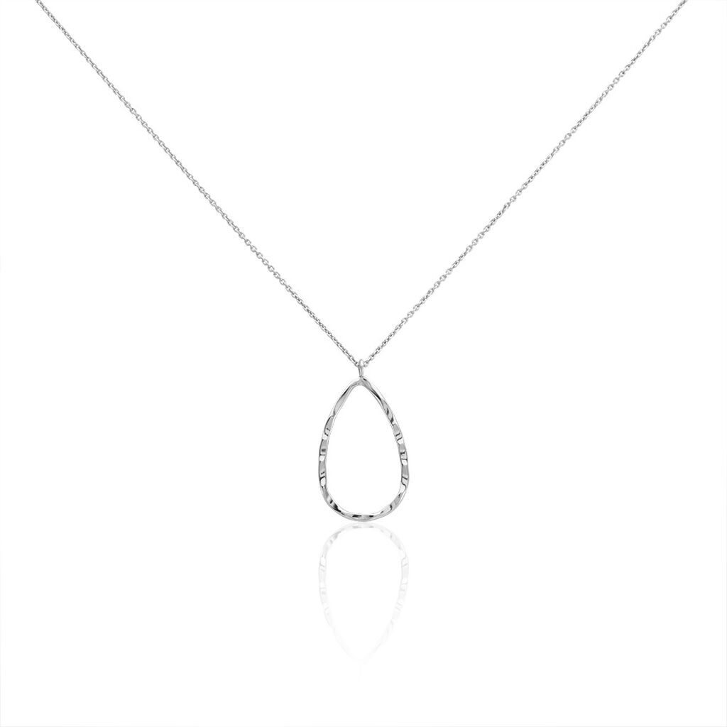 Collier Argent Blanc Camulos
