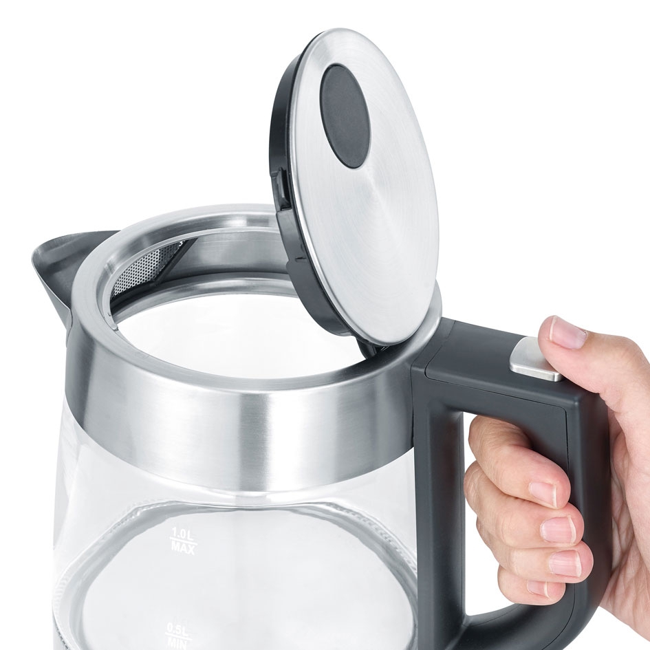 Severin WK 3468 Glas Wasserkocher 2200 W  1 Liter