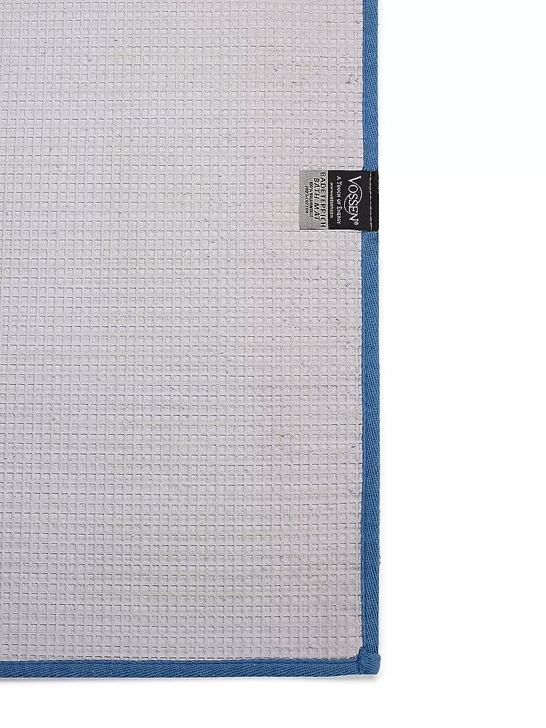 VOSSEN Badeteppich EXCLUSIVE 60x100cm Deep Blue blau