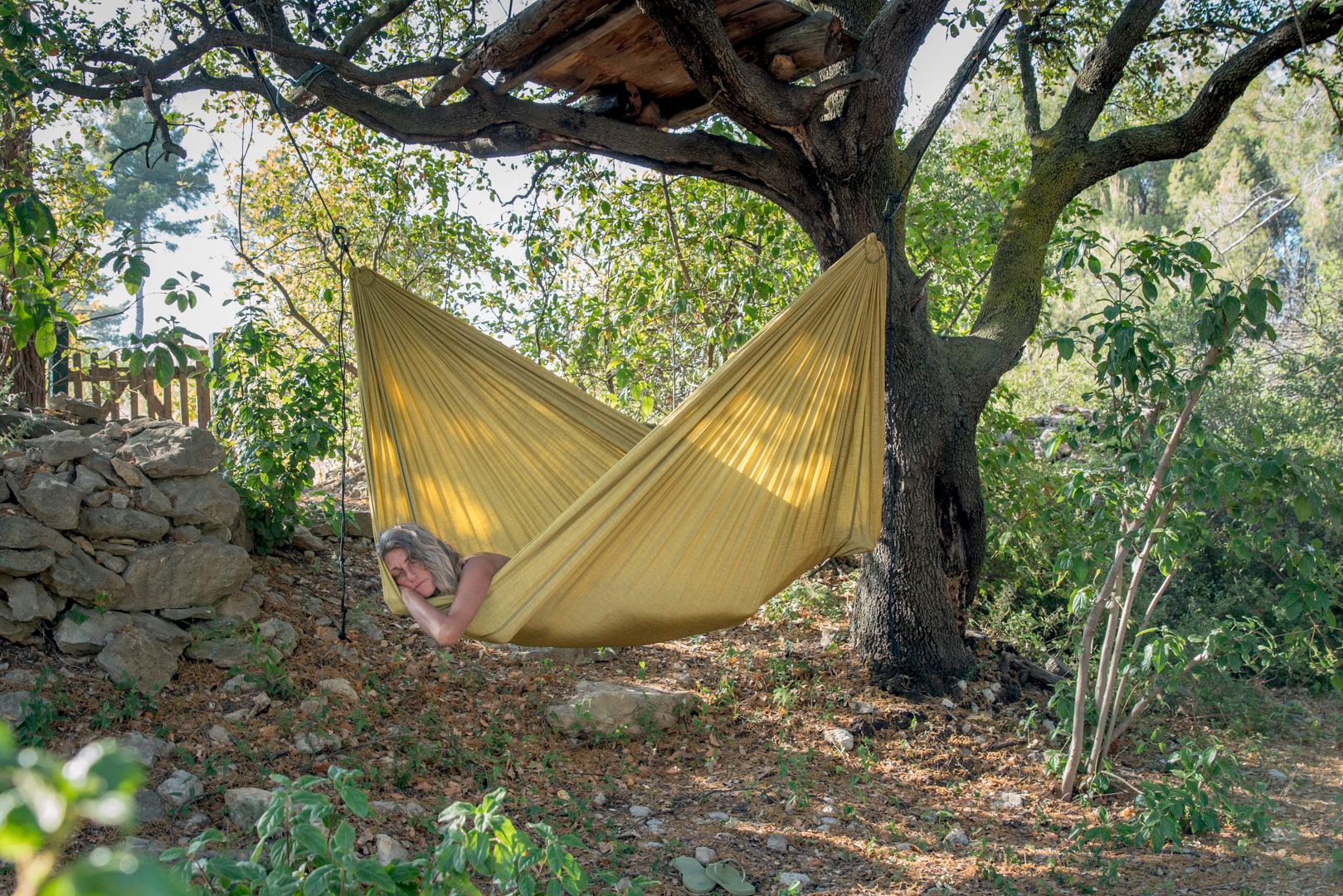 Ticket to the moon Home Hammock 320 Hängematte 320 x 230 cm gold