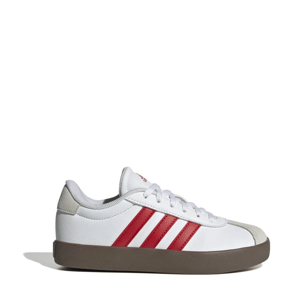 adidas VL COURTsneakers wit/rood