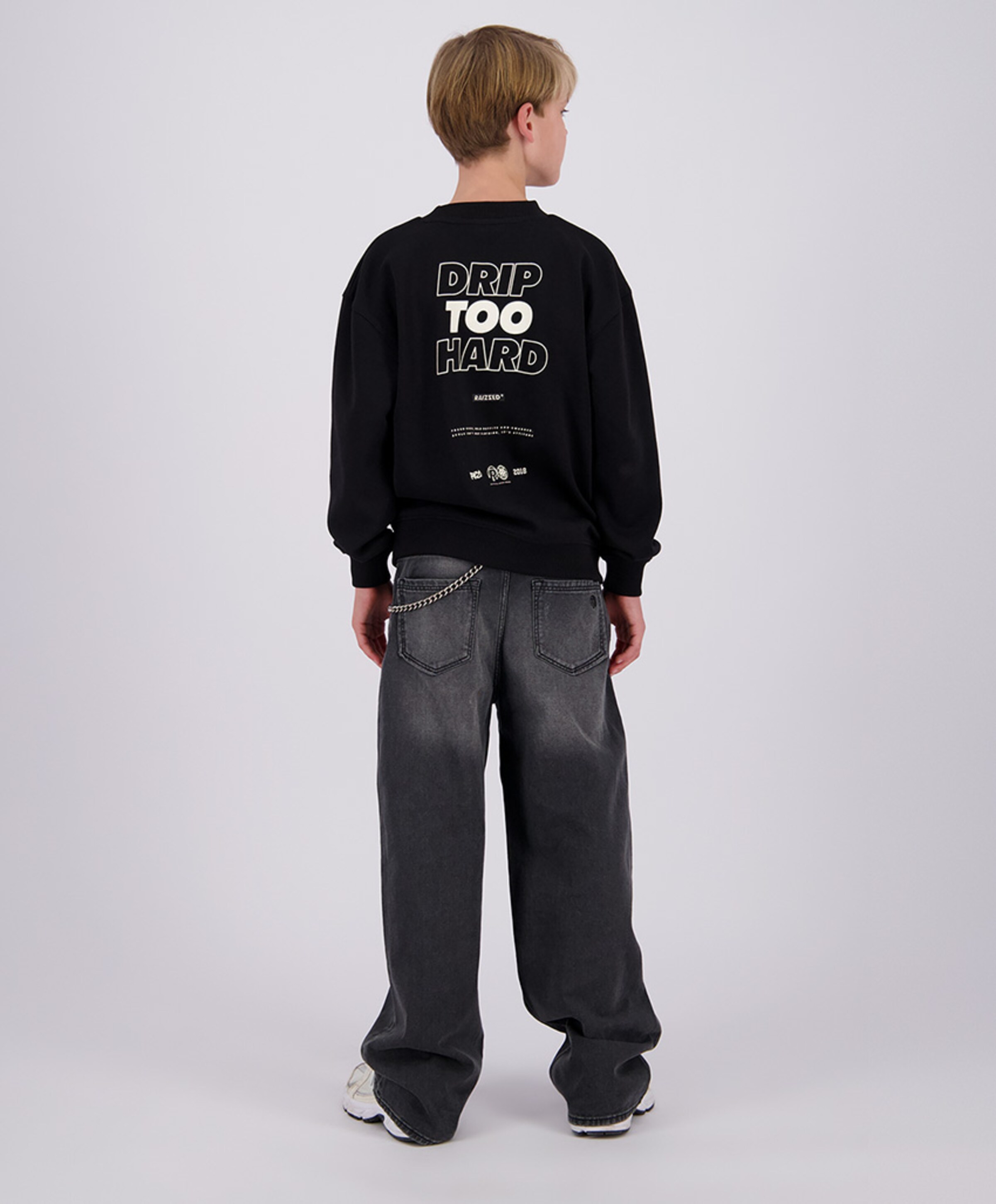 Raizzed Hanoi jongens jeans grijs