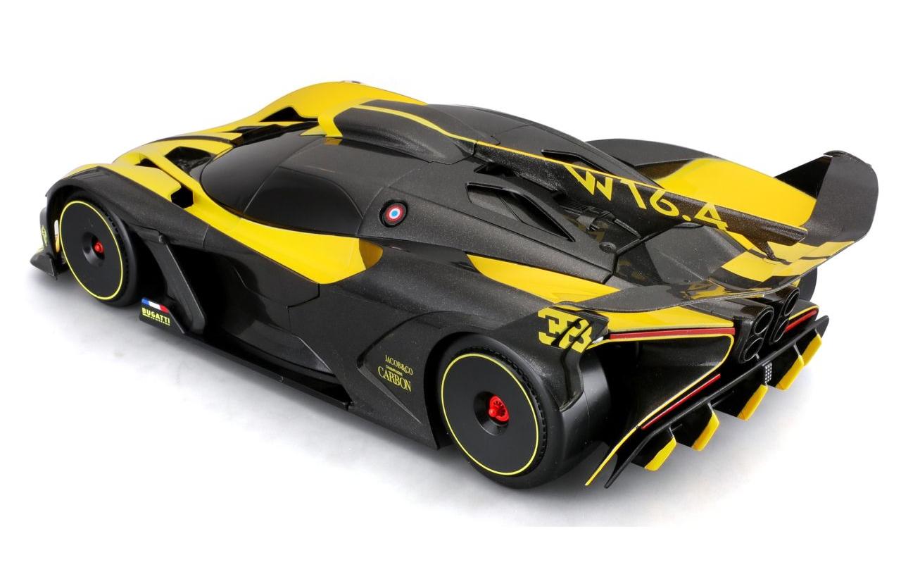Rennwagen RC Bugatti Bolide 1/14, GelbFerngesteuertes Spielzeug
