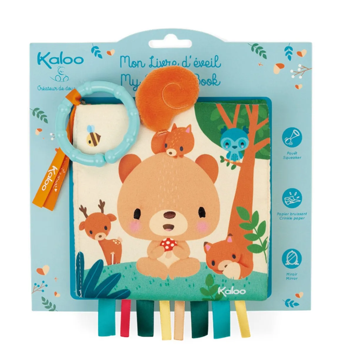 Kaloo Livre D'Éveil - Choo dans La Forêt