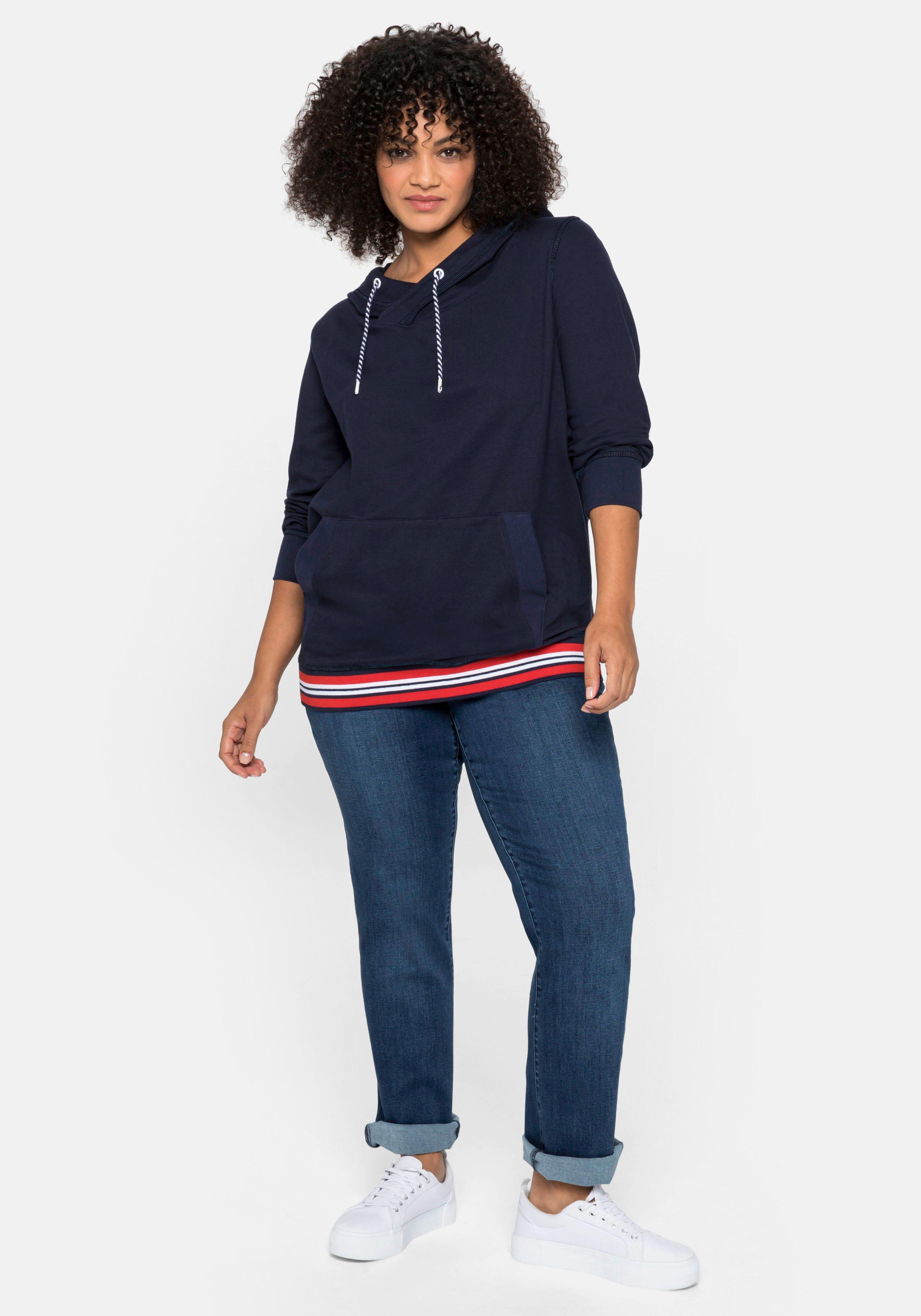 Gerade Jeans in Curvy-Schnitt MANUELA