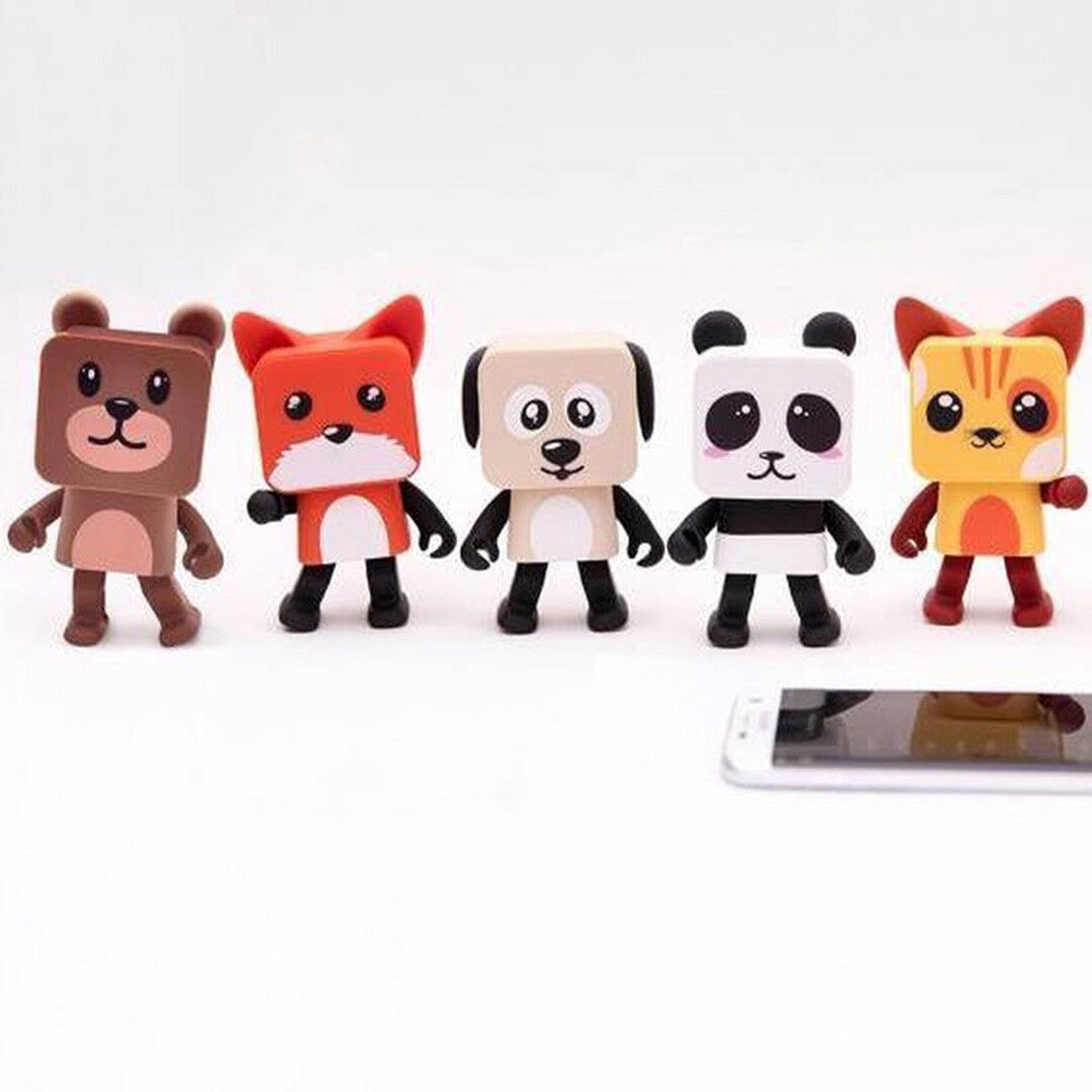 Mob bluetooth speaker dancing animals