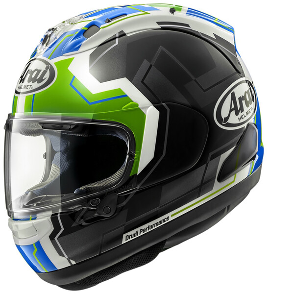 Arai - Casque RX-7V Evo JR 65 Vert / Bleu / Noir