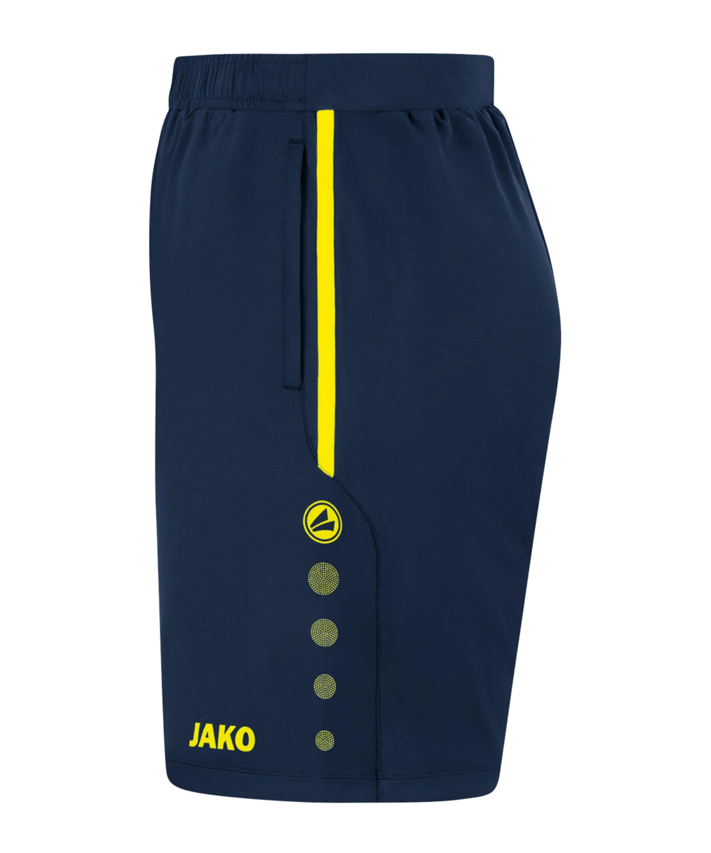 JAKO Allround Trainingsshort Blau Gelb F904