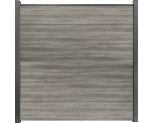 Hoofdelement GroJa BasicLine smal insteeksysteem zonder palen 180 x 180 cm Monument Oak