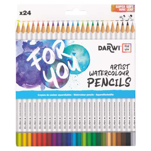 DARWI® FOR YOU Künstler-Aquarellfarbstifte Sets