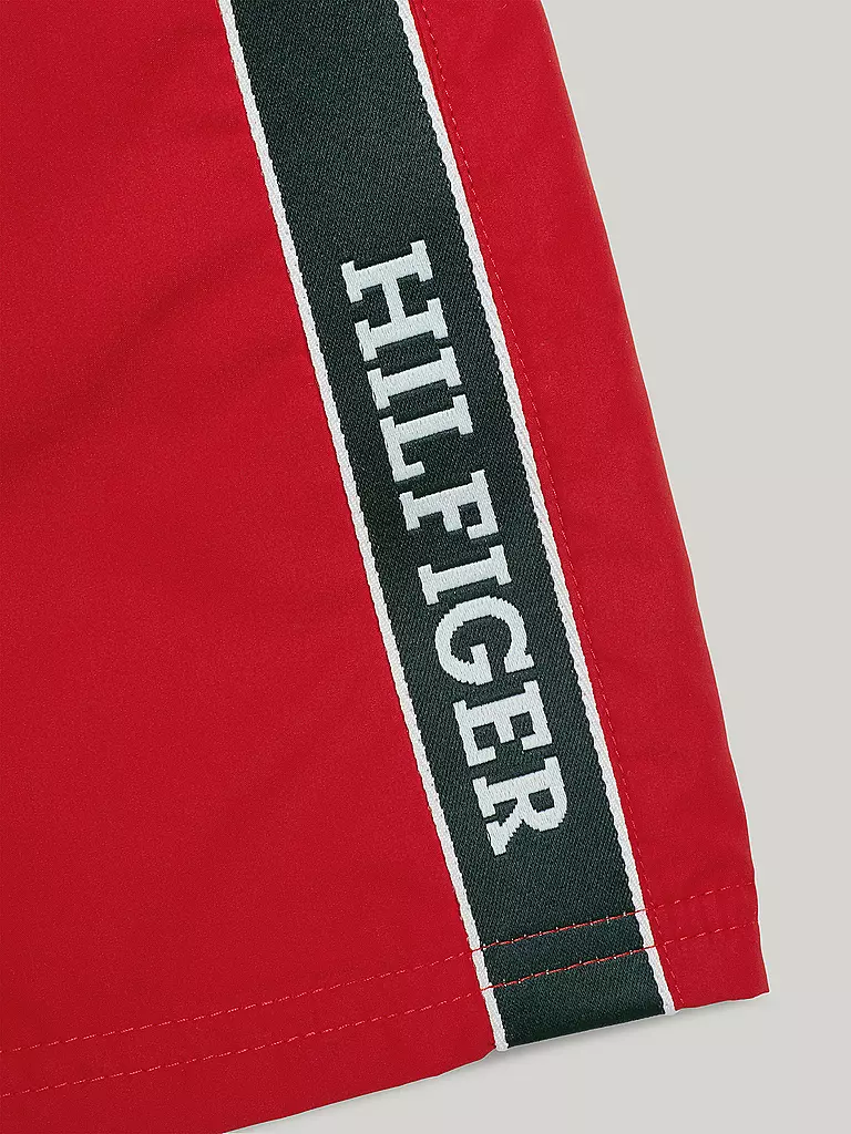 TOMMY HILFIGER Jungen Badeshorts rot