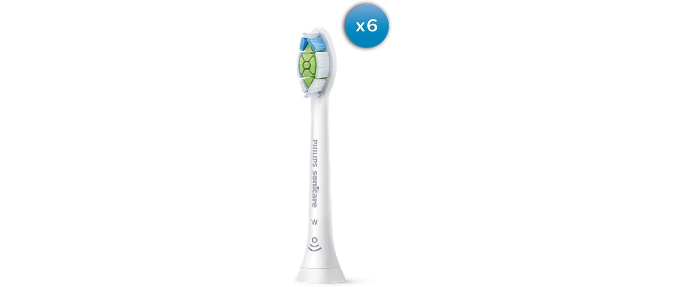 Zahnbürstenkopf Sonicare Optimal White HX6066/87 6 StückErsatzbürsten