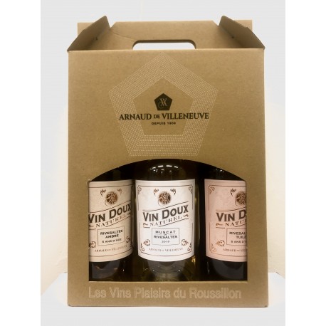 Arnaud de Villeneuve - Tripack Vins Doux Naturels