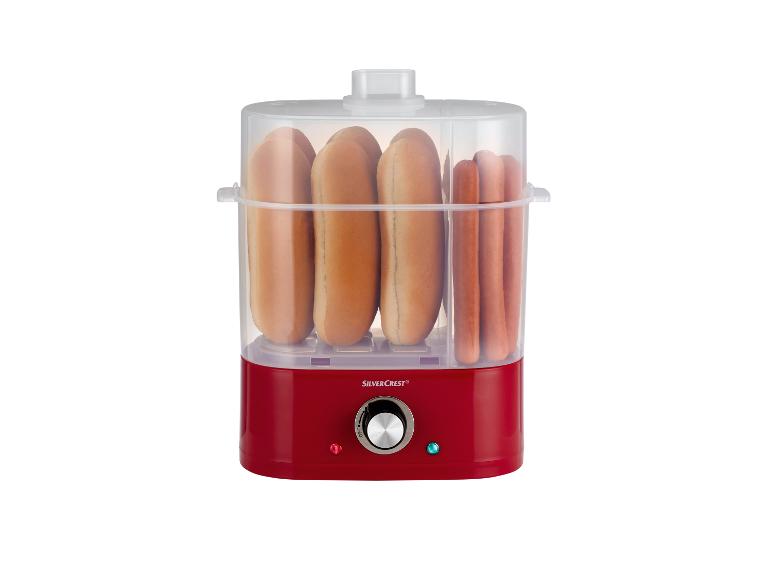 2-in-1 Hotdog- en Eierkoker, met maatbeker en eierprikker