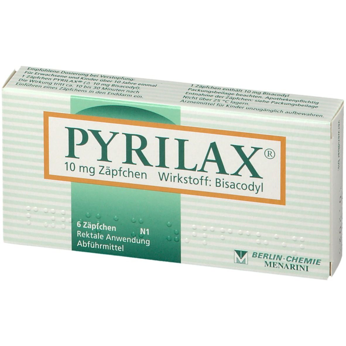PYRILAX® 10 mg Zäpfchen
