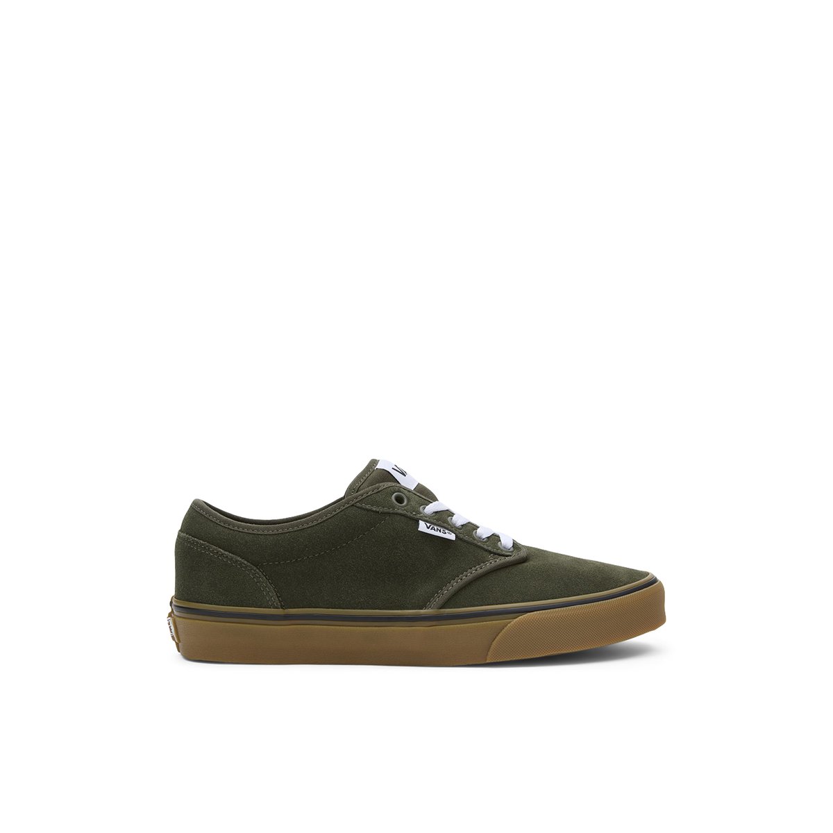 VANS-Atwood-m-Baskets de skate - Talon plat - Vert Foncé