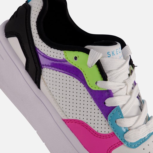 Skechers Court High Color Crush Sneakers wit