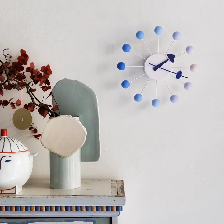 Vitra - Ball Clock, mehrfarbig