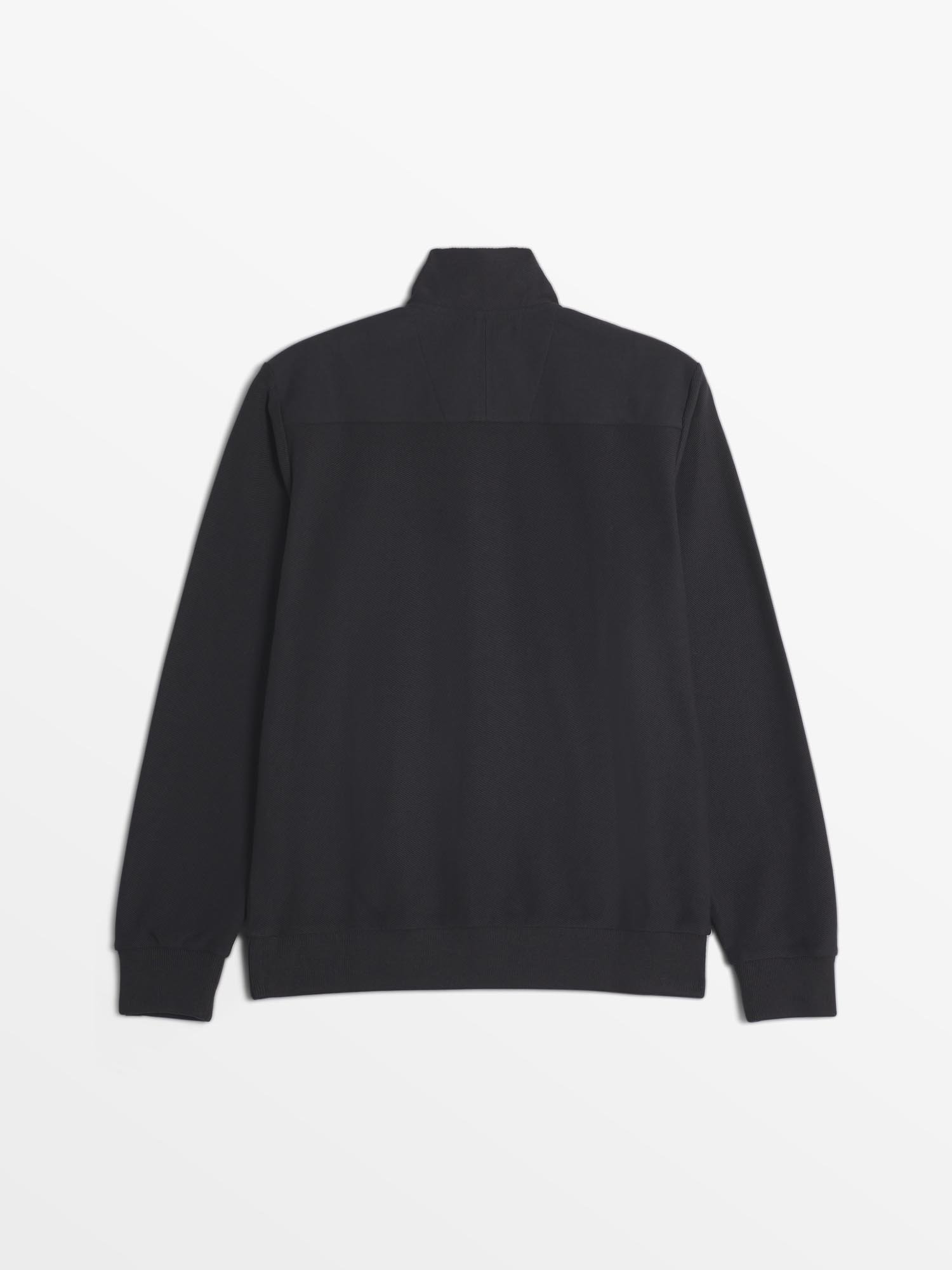 Pull Homme Col Camionneur Noir