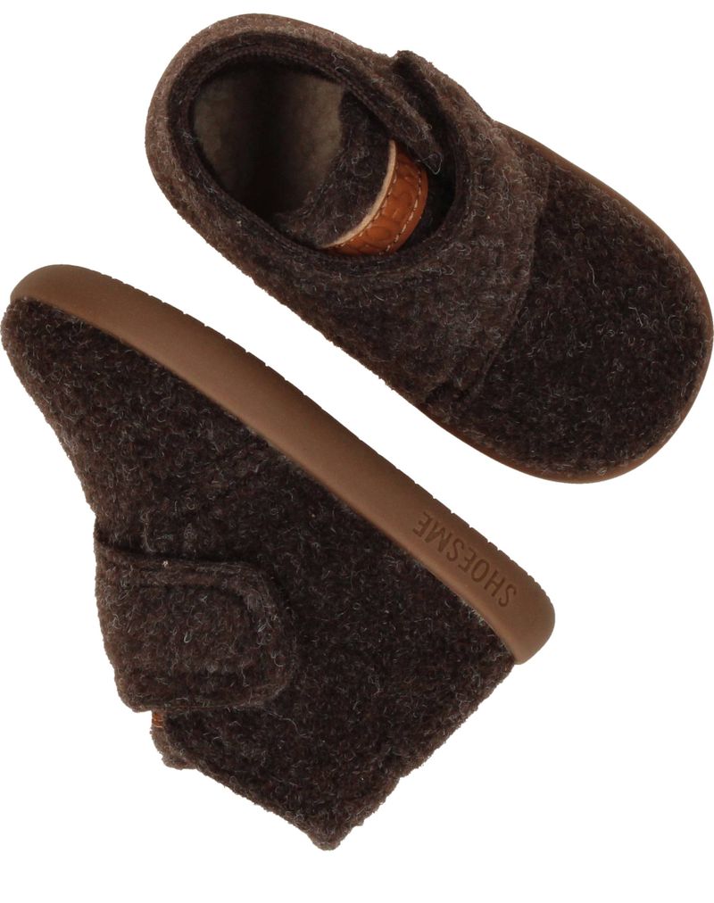 Shoesme Pantoffels Bruin Jongens