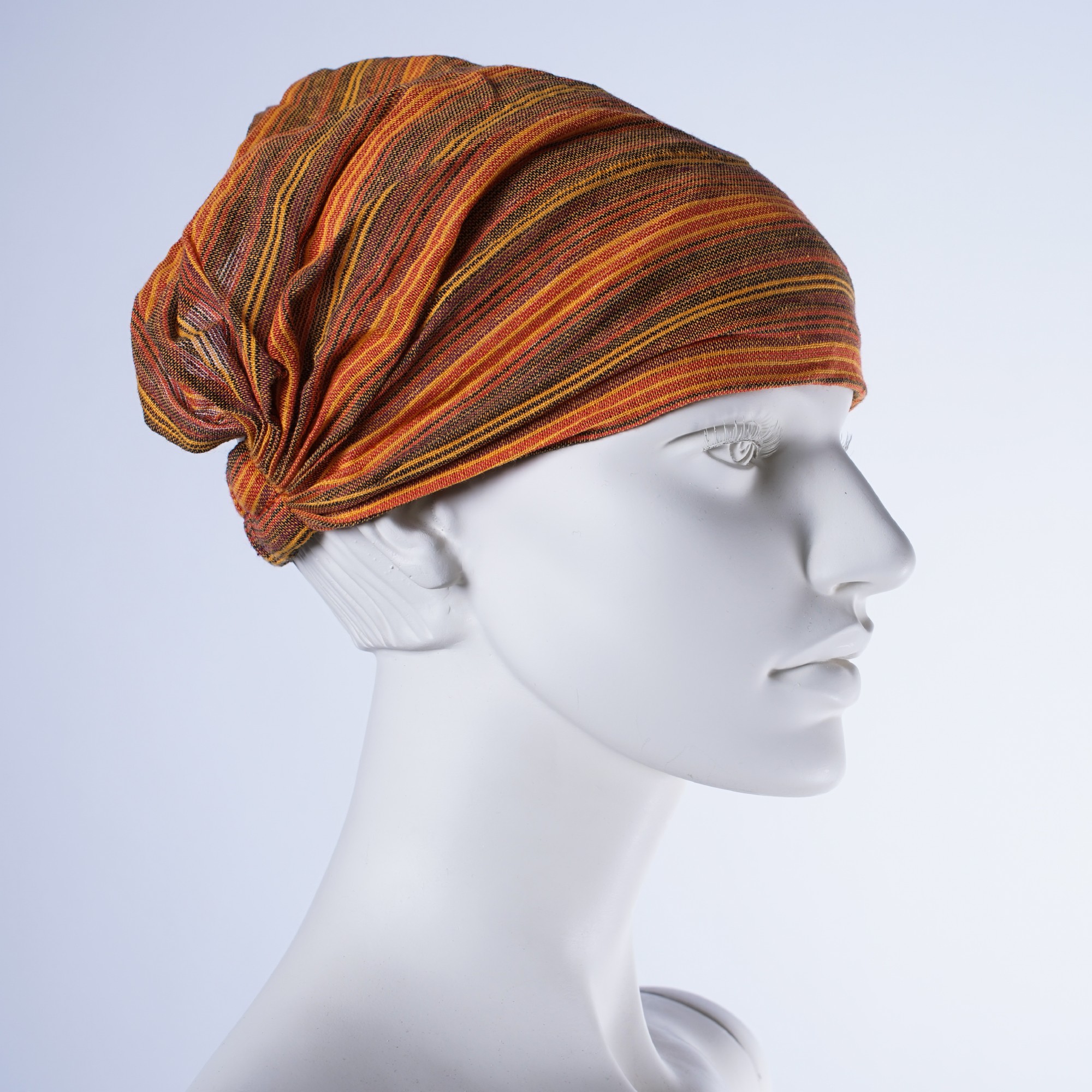 Haarband 'Los Angeles', aus 100% Baumwolle, orange/braun günstig bestellen