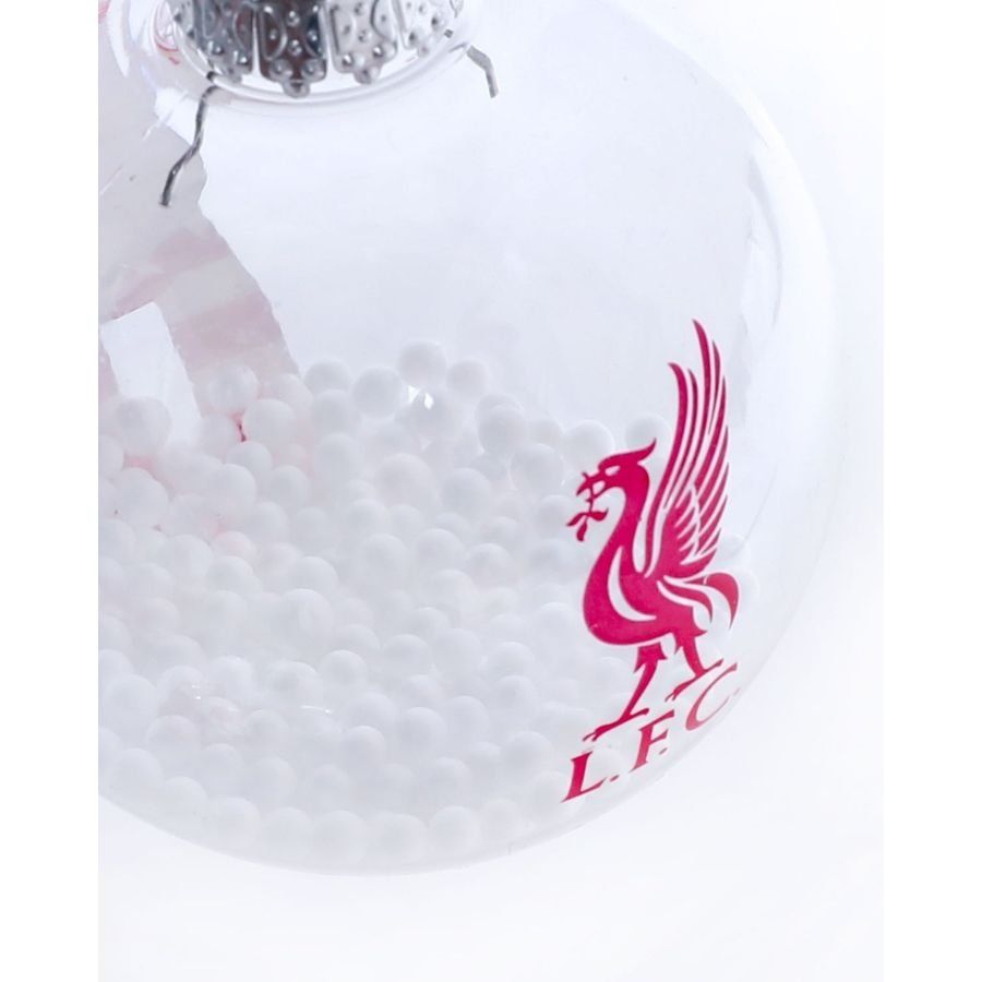 Liverpool Boule de Noël Père Noël Pack de 1 - Blanc/Rouge