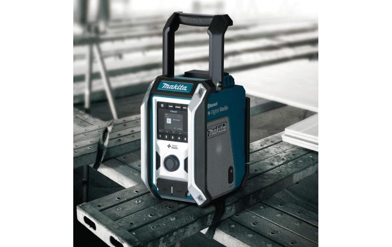Baustellenradio DMR 115 DAB / DAB+ / FM Schwarz<br>Baustellenradio DMR 115