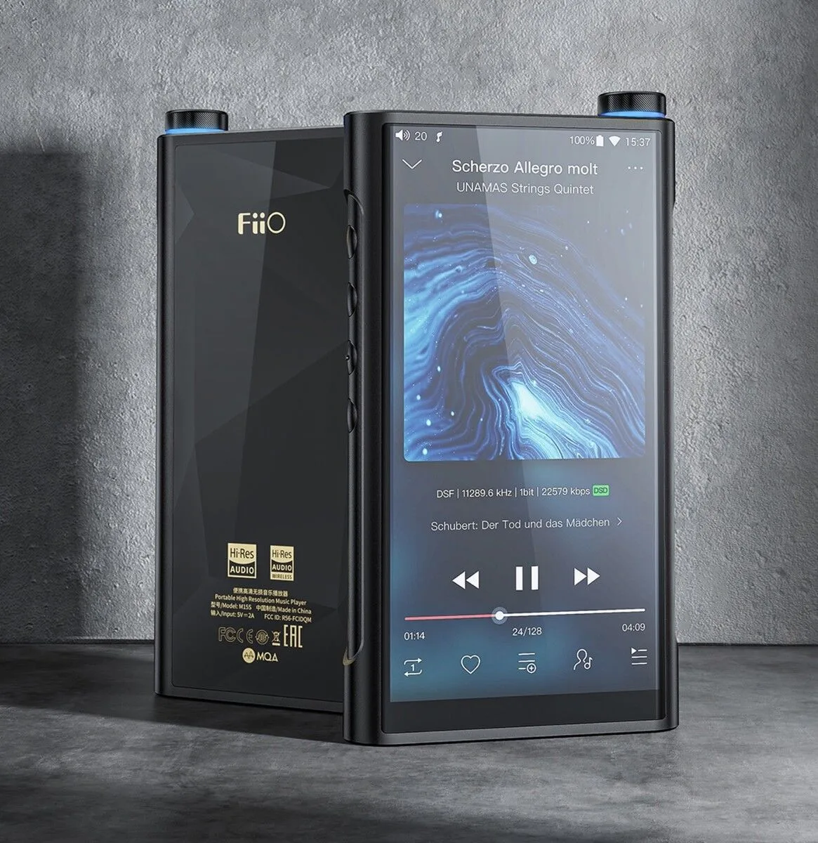 Fiio M15S Baladeurs audiophiles