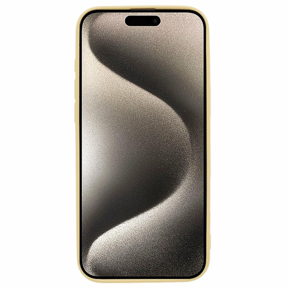 iPhone 16 Pro Max Gummi Case Schutzhülle - Gelb (Matt)