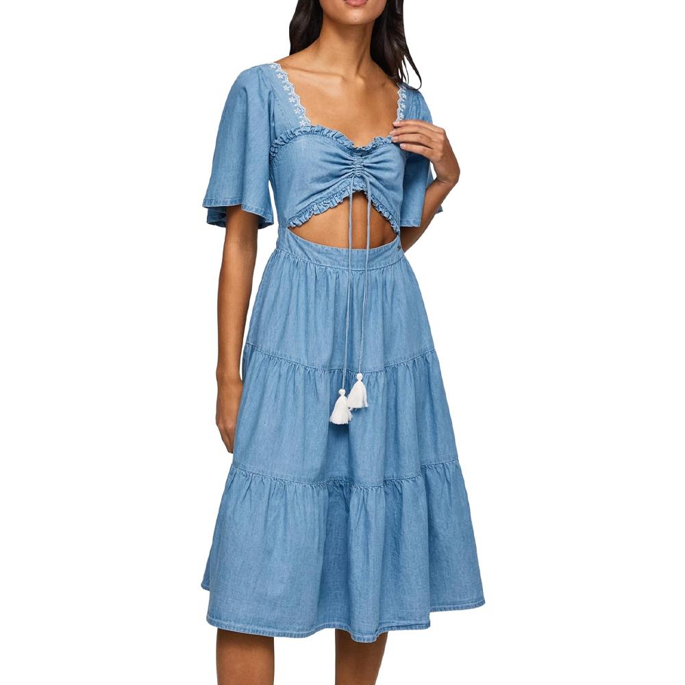 Pepe jeans Robe en Jeans Femme Pepe jeans Aitana