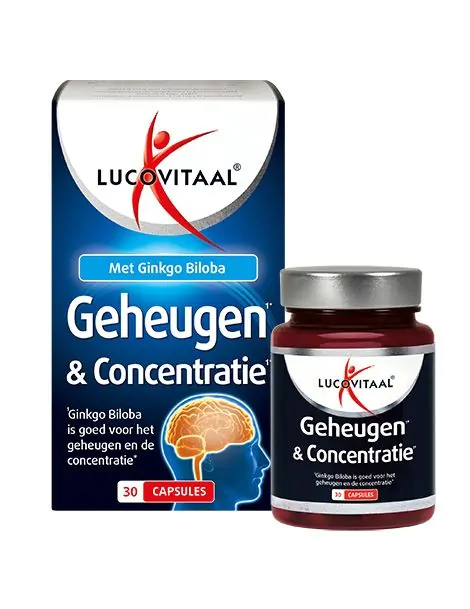 Geheugen & Concentratie 30 capsules