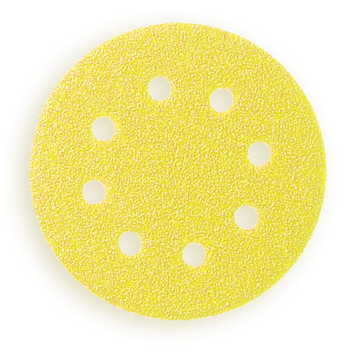 Papier abrasif corindon ø125 mm grain 80, lot de 5