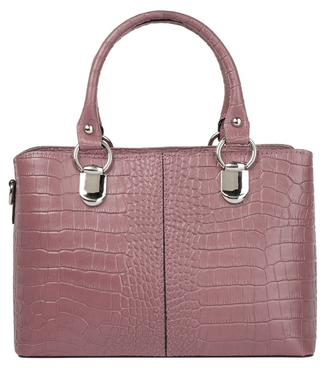 Cluty Umhängetasche echt Leder, Made in Italy