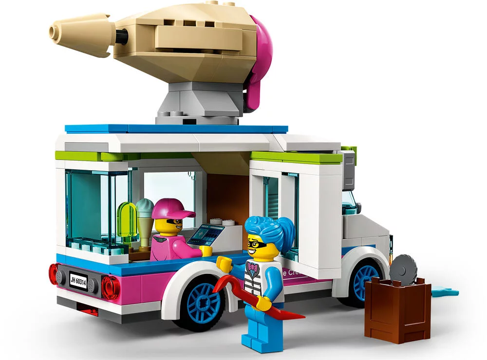 LEGO®CITY 60314 - LA COURSE-POURSUITE DU CAMION DE GLACES