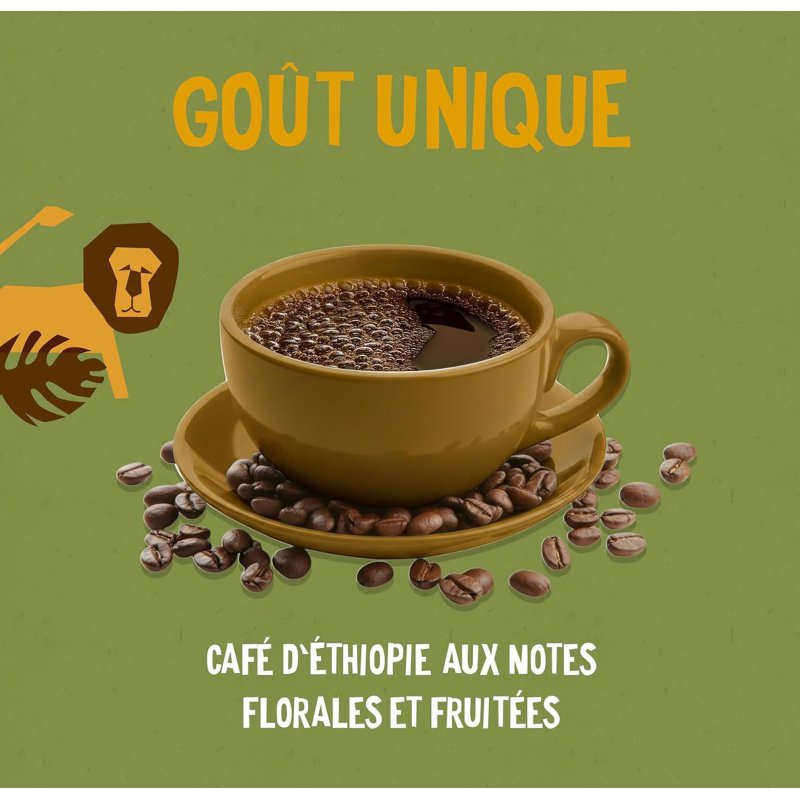 Café moulu Bio Alter Eco Ethiopie - Paquet de 260 g
