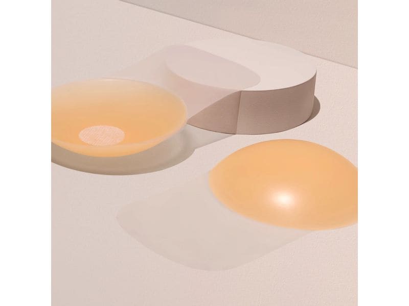 Parsa Beauty Silikon Lift up Nippel Pads nude 2 Stück Unsichtbarer Halt für jedes Outfit