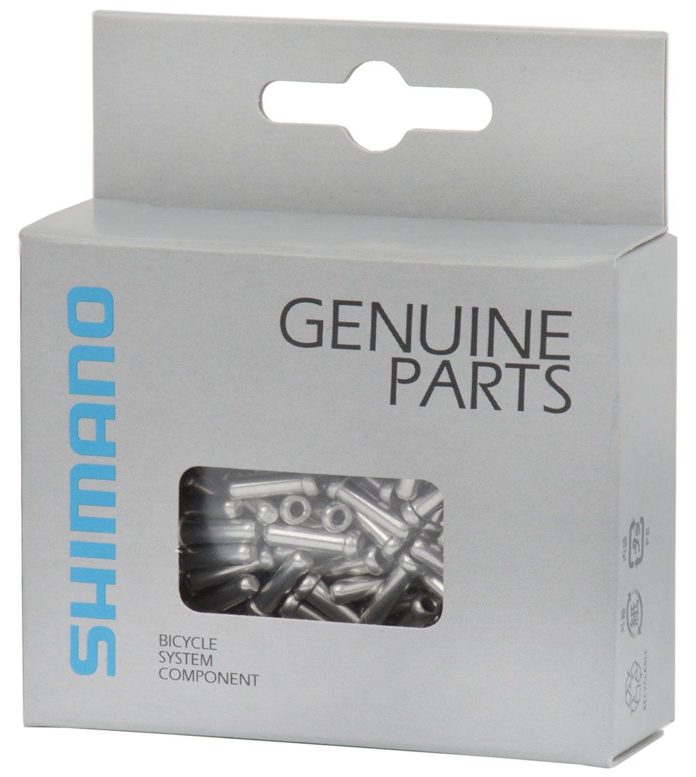 Shimano Endkappen Bremszug 1,6mm 100er Box kaufen