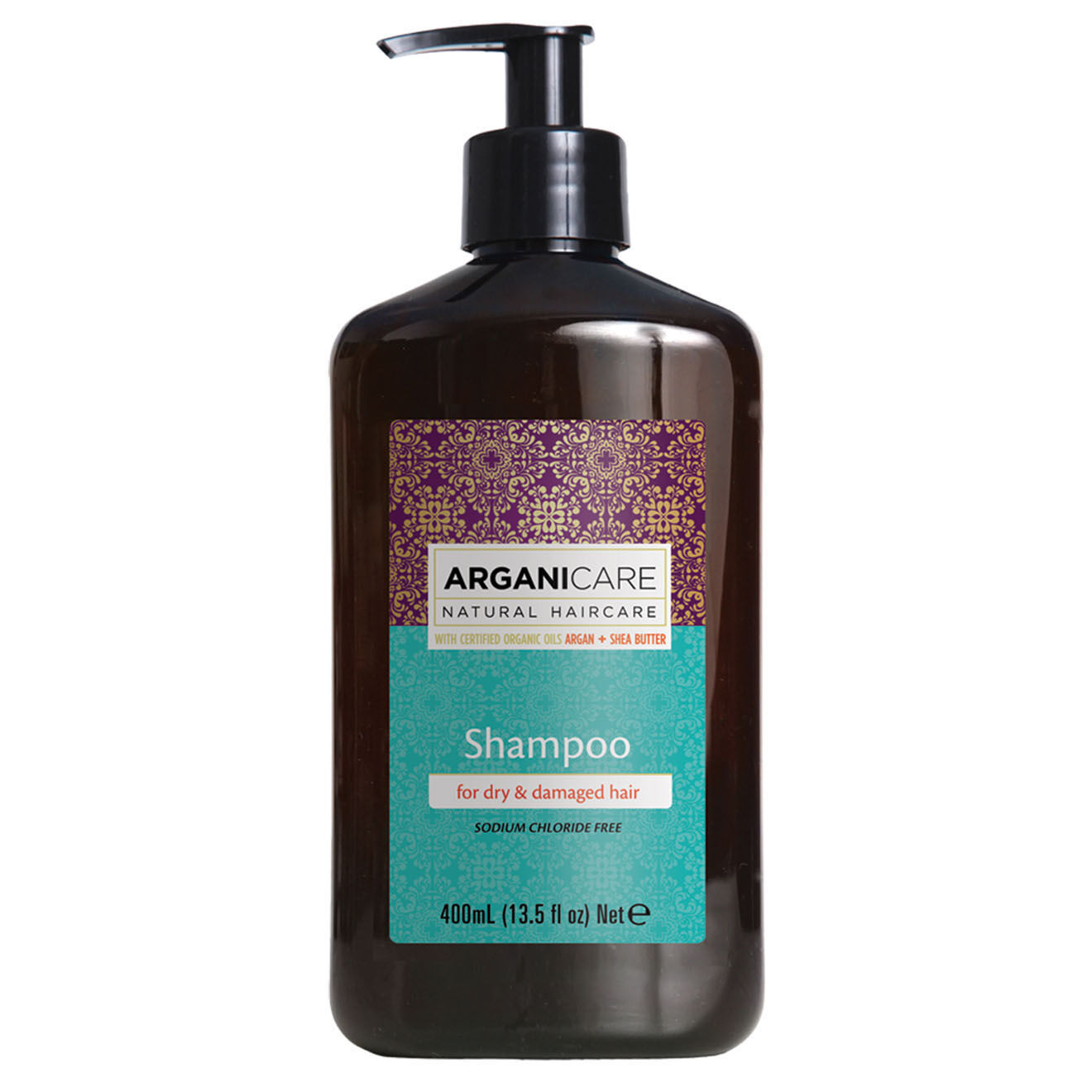 Arganicare Shampooing nourrissant & hydratant Argan cheveux secs et abîmés -  400 ml