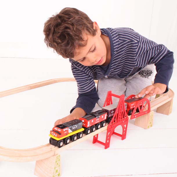 Moteurs et wagons du cn