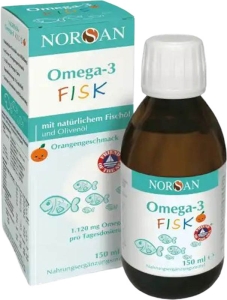 Norsan Omega-3 Fisk Öl, 150 ml