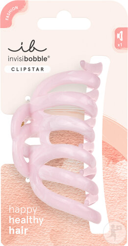 Invisibobble Clipstar XL Rose Glimmer 1 Pièce