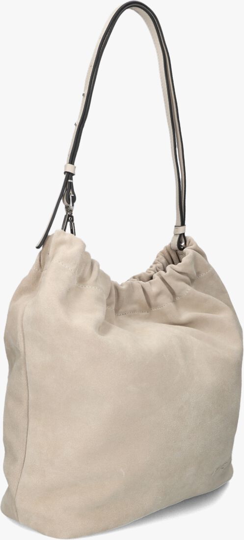 beige liebeskind schoudertas ruffle hobo m