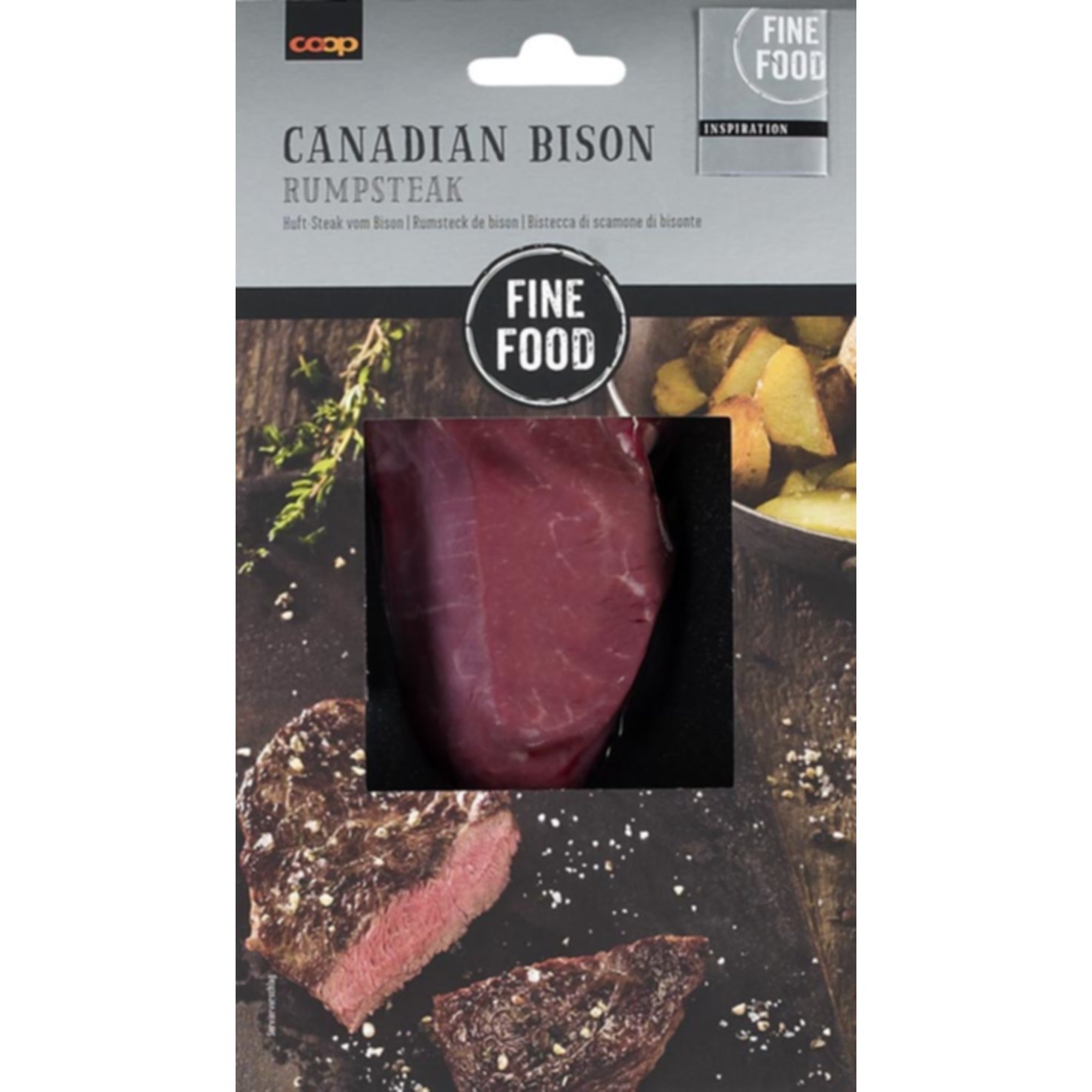 Fine Food Bison Rumpsteak ca. 180g