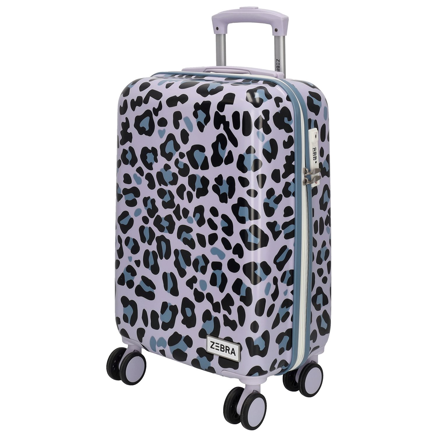 Zebra Trends Animal Travel Cabin Trolley panther lila
