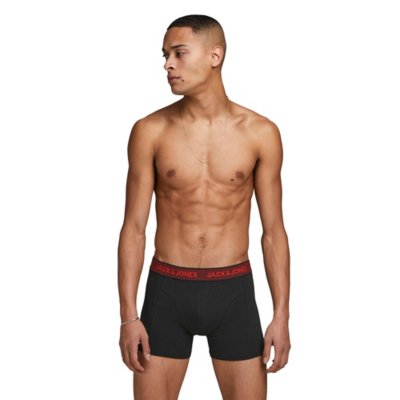 Boxer homme Jacwaistband Trunks 3 Pack Noos JACK JONES